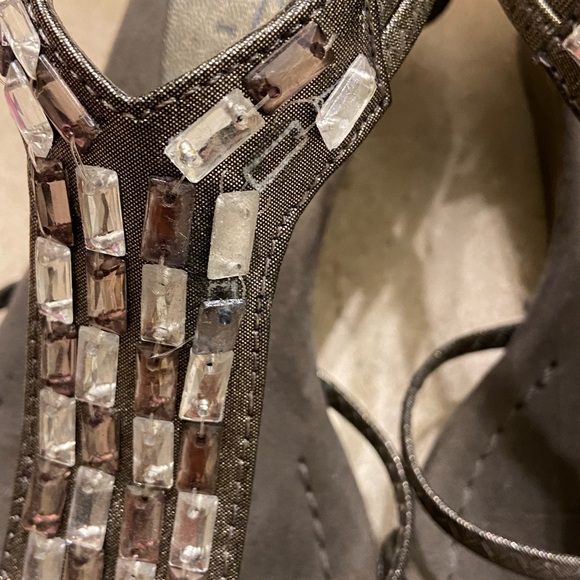 Strappy Wedge Sandals - Picture 3 of 3